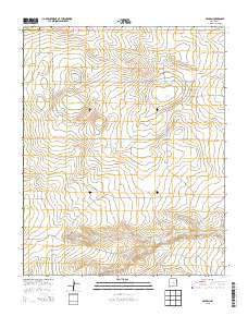 Hayden New Mexico Historical topographic map, 1:24000 scale, 7.5 X 7.5 Minute, Year 2013