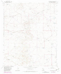 Haystack Butte New Mexico Historical topographic map, 1:24000 scale, 7.5 X 7.5 Minute, Year 1967