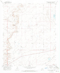 Haystack Mountain New Mexico Historical topographic map, 1:24000 scale, 7.5 X 7.5 Minute, Year 1967