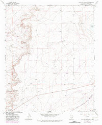 Haystack Mountain New Mexico Historical topographic map, 1:24000 scale, 7.5 X 7.5 Minute, Year 1967