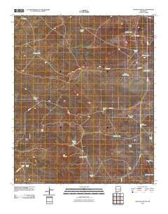 Haystack Butte New Mexico Historical topographic map, 1:24000 scale, 7.5 X 7.5 Minute, Year 2010