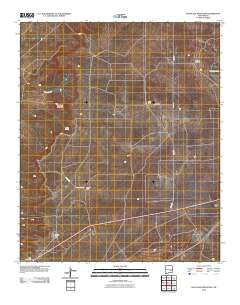 Haystack Mountain New Mexico Historical topographic map, 1:24000 scale, 7.5 X 7.5 Minute, Year 2010