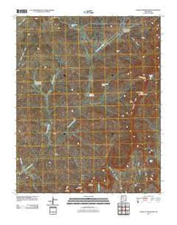 Headcut Reservoir New Mexico Historical topographic map, 1:24000 scale, 7.5 X 7.5 Minute, Year 2010