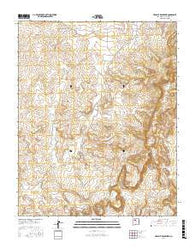 Headcut Reservoir New Mexico Current topographic map, 1:24000 scale, 7.5 X 7.5 Minute, Year 2017