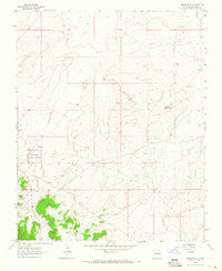 Heart Rock New Mexico Historical topographic map, 1:24000 scale, 7.5 X 7.5 Minute, Year 1963