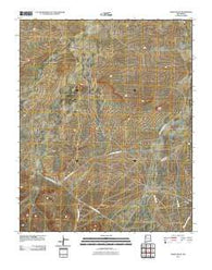 Heart Rock New Mexico Historical topographic map, 1:24000 scale, 7.5 X 7.5 Minute, Year 2010