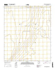 Heart of the Sands New Mexico Current topographic map, 1:24000 scale, 7.5 X 7.5 Minute, Year 2017