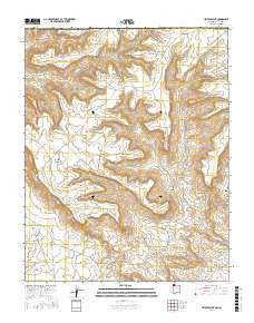 Heifer Point New Mexico Current topographic map, 1:24000 scale, 7.5 X 7.5 Minute, Year 2017