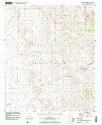 Hembrillo Basin New Mexico Historical topographic map, 1:24000 scale, 7.5 X 7.5 Minute, Year 1996