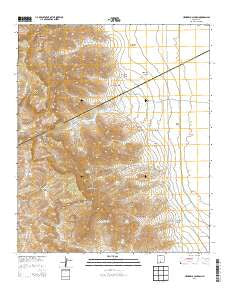 Hembrillo Canyon New Mexico Historical topographic map, 1:24000 scale, 7.5 X 7.5 Minute, Year 2013