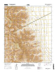 Hembrillo Canyon New Mexico Current topographic map, 1:24000 scale, 7.5 X 7.5 Minute, Year 2017