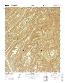 Hendricks Peak New Mexico Historical topographic map, 1:24000 scale, 7.5 X 7.5 Minute, Year 2013