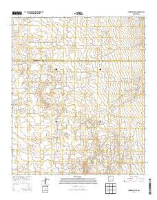 Henshaw Tank New Mexico Historical topographic map, 1:24000 scale, 7.5 X 7.5 Minute, Year 2013