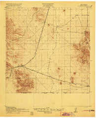 Hermanas New Mexico Historical topographic map, 1:62500 scale, 15 X 15 Minute, Year 1918