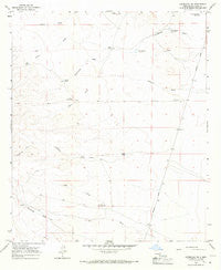 Hermanas NW New Mexico Historical topographic map, 1:24000 scale, 7.5 X 7.5 Minute, Year 1965
