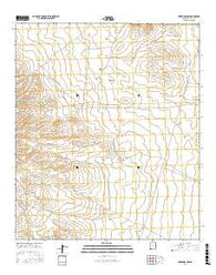 Hermanas NW New Mexico Current topographic map, 1:24000 scale, 7.5 X 7.5 Minute, Year 2017