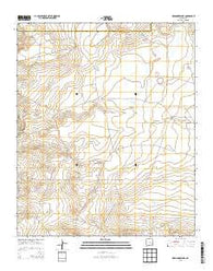 Hernandez Lake New Mexico Historical topographic map, 1:24000 scale, 7.5 X 7.5 Minute, Year 2013