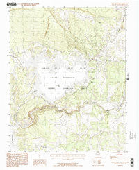 Heron Reservoir New Mexico Historical topographic map, 1:24000 scale, 7.5 X 7.5 Minute, Year 1983