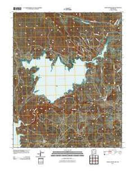 Heron Reservoir New Mexico Historical topographic map, 1:24000 scale, 7.5 X 7.5 Minute, Year 2011