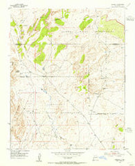 Herrera New Mexico Historical topographic map, 1:24000 scale, 7.5 X 7.5 Minute, Year 1954