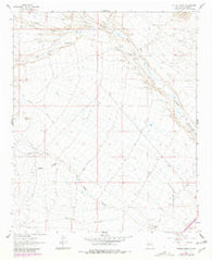 Hickman Ranch New Mexico Historical topographic map, 1:24000 scale, 7.5 X 7.5 Minute, Year 1961