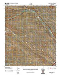 Hickman Ranch New Mexico Historical topographic map, 1:24000 scale, 7.5 X 7.5 Minute, Year 2010