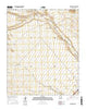 Hickman Ranch New Mexico Current topographic map, 1:24000 scale, 7.5 X 7.5 Minute, Year 2017