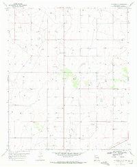 Hillburn City New Mexico Historical topographic map, 1:24000 scale, 7.5 X 7.5 Minute, Year 1970