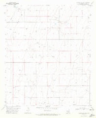 Hillburn City New Mexico Historical topographic map, 1:24000 scale, 7.5 X 7.5 Minute, Year 1970