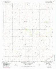 Hillburn City New Mexico Historical topographic map, 1:24000 scale, 7.5 X 7.5 Minute, Year 1970