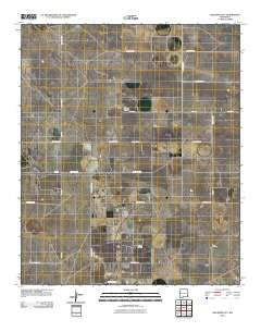 Hillburn City New Mexico Historical topographic map, 1:24000 scale, 7.5 X 7.5 Minute, Year 2010
