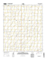 Hillburn City New Mexico Historical topographic map, 1:24000 scale, 7.5 X 7.5 Minute, Year 2013