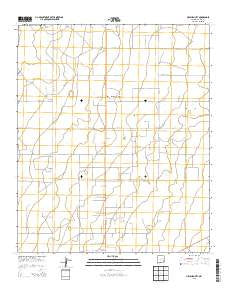 Hillburn City New Mexico Historical topographic map, 1:24000 scale, 7.5 X 7.5 Minute, Year 2013