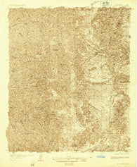 Hillsboro New Mexico Historical topographic map, 1:48000 scale, 15 X 15 Minute, Year 1935