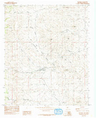 Hillsboro New Mexico Historical topographic map, 1:24000 scale, 7.5 X 7.5 Minute, Year 1985