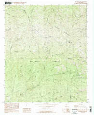 Hillsboro Peak New Mexico Historical topographic map, 1:24000 scale, 7.5 X 7.5 Minute, Year 1985