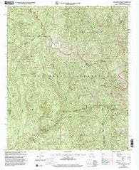 Hillsboro Peak New Mexico Historical topographic map, 1:24000 scale, 7.5 X 7.5 Minute, Year 1999