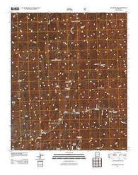 Hillsboro Peak New Mexico Historical topographic map, 1:24000 scale, 7.5 X 7.5 Minute, Year 2011