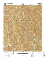 Hillsboro Peak New Mexico Current topographic map, 1:24000 scale, 7.5 X 7.5 Minute, Year 2017