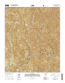 Hillsboro Peak New Mexico Current topographic map, 1:24000 scale, 7.5 X 7.5 Minute, Year 2017