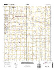 Hobbs East New Mexico Historical topographic map, 1:24000 scale, 7.5 X 7.5 Minute, Year 2013