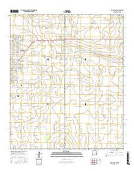 Hobbs East New Mexico Current topographic map, 1:24000 scale, 7.5 X 7.5 Minute, Year 2017