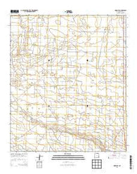 Hobbs SW New Mexico Historical topographic map, 1:24000 scale, 7.5 X 7.5 Minute, Year 2013