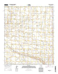 Hobbs SW New Mexico Historical topographic map, 1:24000 scale, 7.5 X 7.5 Minute, Year 2013