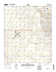 Hobbs West New Mexico Historical topographic map, 1:24000 scale, 7.5 X 7.5 Minute, Year 2013