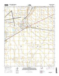 Holloman New Mexico Current topographic map, 1:24000 scale, 7.5 X 7.5 Minute, Year 2017