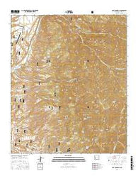 Holt Mountain New Mexico Current topographic map, 1:24000 scale, 7.5 X 7.5 Minute, Year 2017