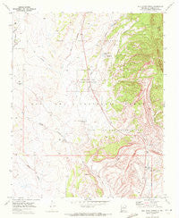 Holy Ghost Spring New Mexico Historical topographic map, 1:24000 scale, 7.5 X 7.5 Minute, Year 1969