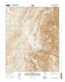 Holy Ghost Spring New Mexico Current topographic map, 1:24000 scale, 7.5 X 7.5 Minute, Year 2017