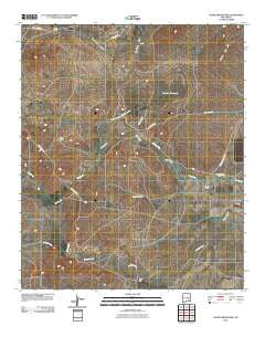 Hondo Reservoir New Mexico Historical topographic map, 1:24000 scale, 7.5 X 7.5 Minute, Year 2010
